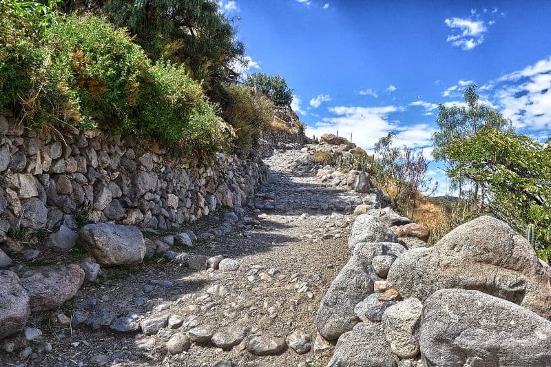 A famosa Trilha Inca A famosa Trilha Inca