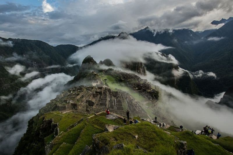 Machu Picchu nas nuvens Machu Picchu nas nuvens
